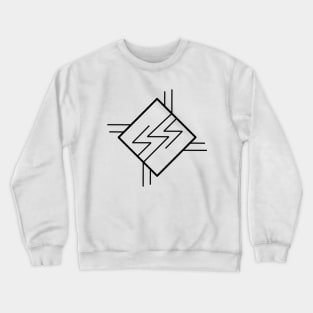 Get paid quickly Rune Charm Rhombus Inguz Fehu Soulou runes Crewneck Sweatshirt